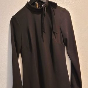 Calvin Klein  Bow-Neck Sheath Dress